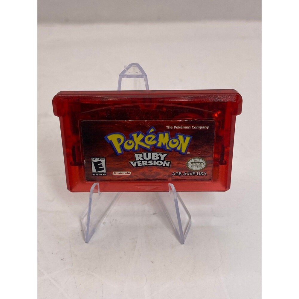 Pokemon Ruby Version (Game Boy Advance GBA, 2003) Authentic Tested Groudon SAVES